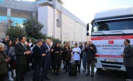 İzmir İl Milli Eğitim Müdürlüğünden Gazze’ye Yardım Tırı