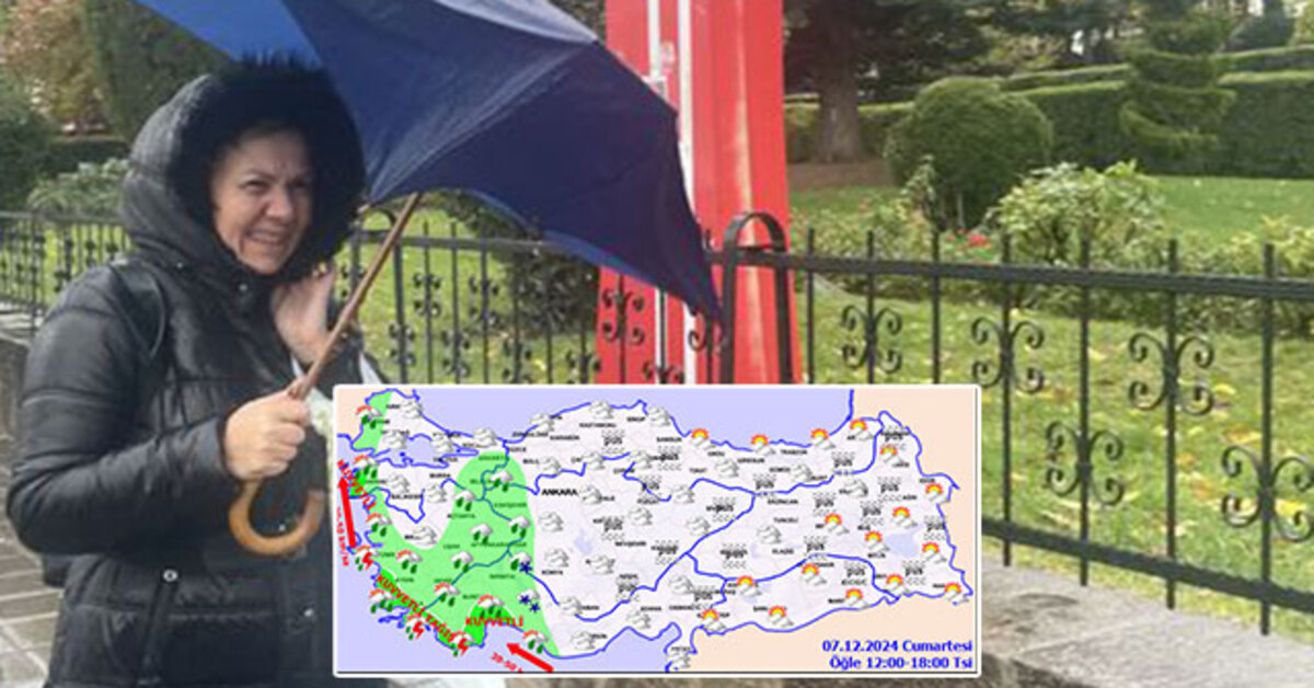 Meteoroloji saat vererek uyardı! 3 kent için “sarı” alarm! 5 bölgede sağanak!