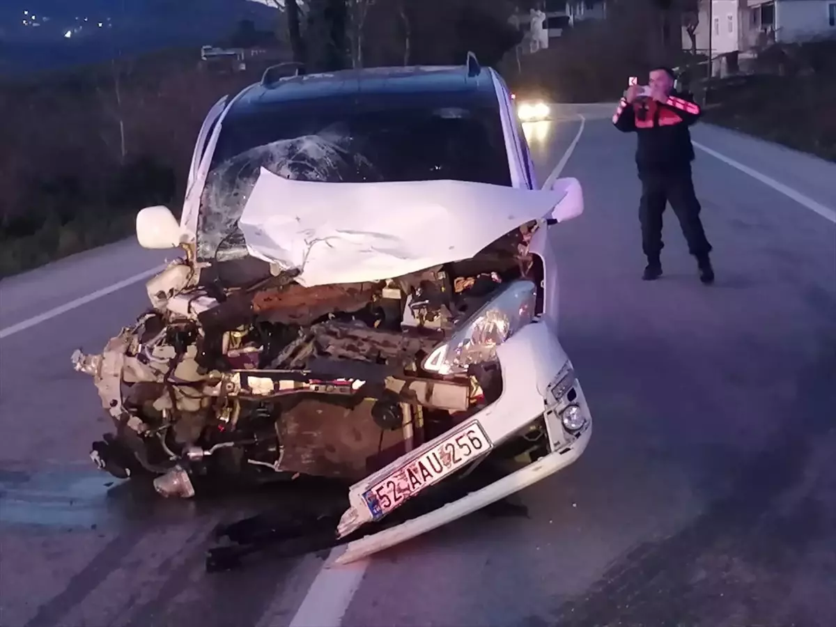 Fatsa’da Trafik Kazası: 2 Ölü, 5 Yaralı