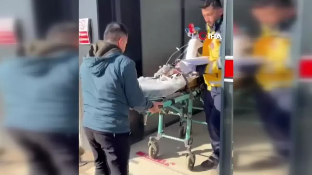 Helikopter ambulans Melisa bebeği Van’a götürdü