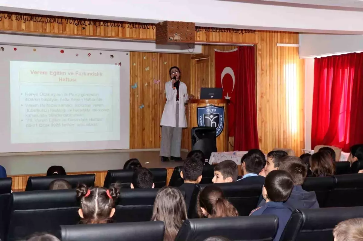 Oltu’da Verem Farkındalık Eğitimi