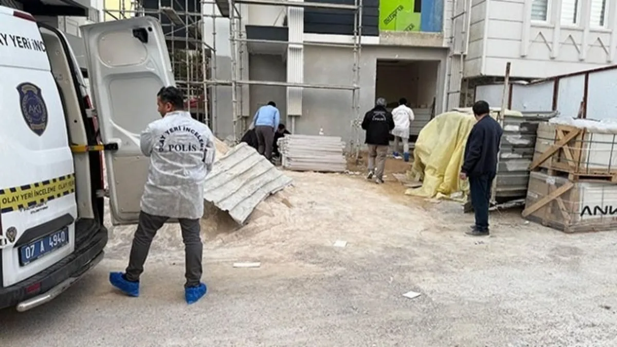 Antalya’da korkunç ölüm