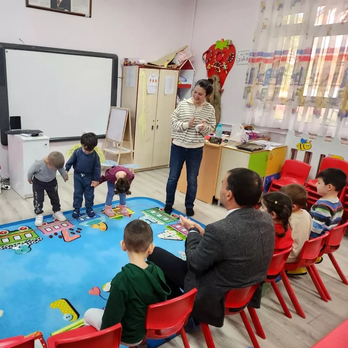 Müdür Yıldırım Anaokulunu Ziyaret Etti