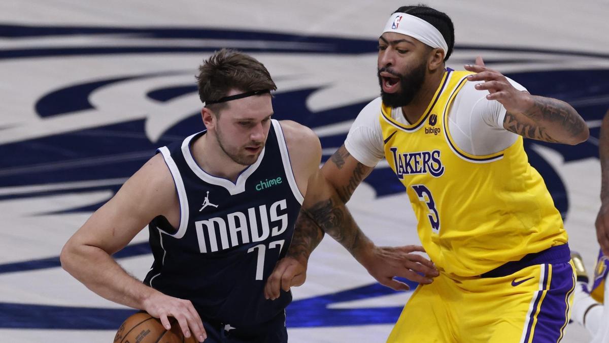 NBA camiası Doncic-Davis takasını konuşuyor! Yıldız basketbolcular şaşkınlığını gizleyemedi…