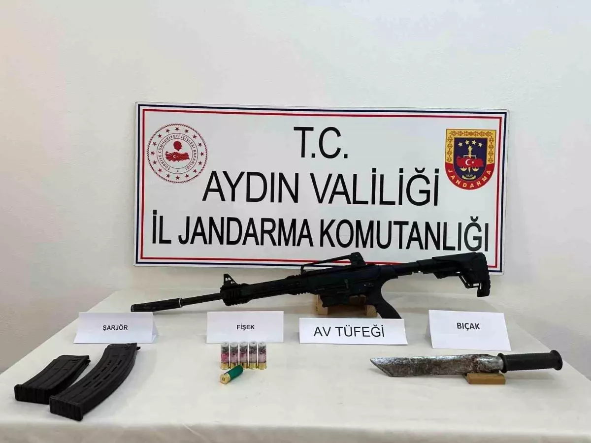 Sultanhisar’da Ruhsatsız Silah Ele Geçirildi