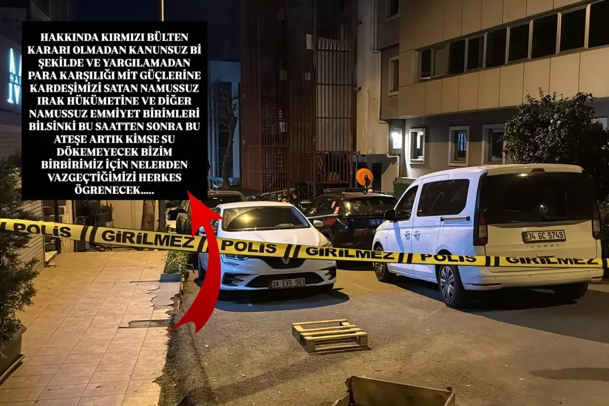Irak Konsolosluğu’na silahlı saldırının altından çete çıktı! Bir de tehditler savurdular