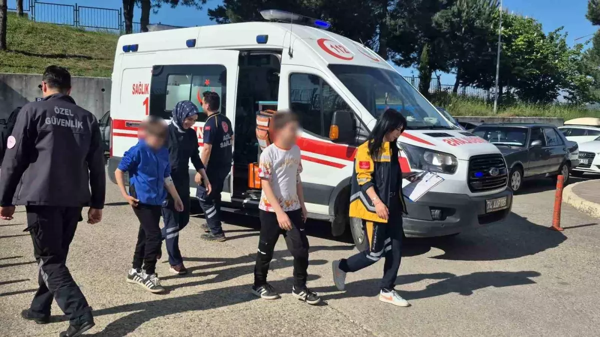 Bartın’da Öğrenciler Zehirlendi